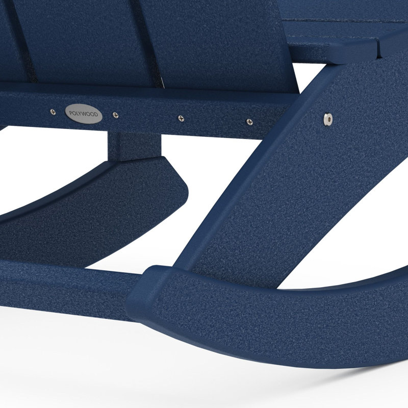 Chaise berçante Adirondack POLYWOOD, Marine