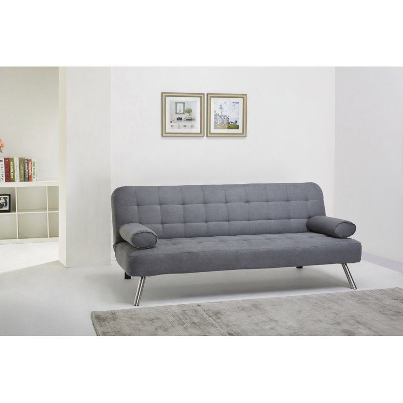 Simeon 3 Seater Sleeper, Medium Grey
