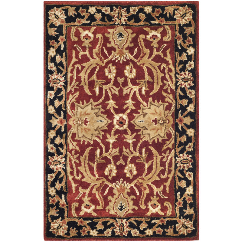 Evie New Zealand Wool Oriental Rug, Rectangle 2'6" x 4'