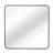 36x36 Inch Black Framed Square Bathroom Mirror