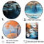 Tranquil Lakes Rivers Urban Symphony II, reproduction d'art sur toile-278961329-278961328