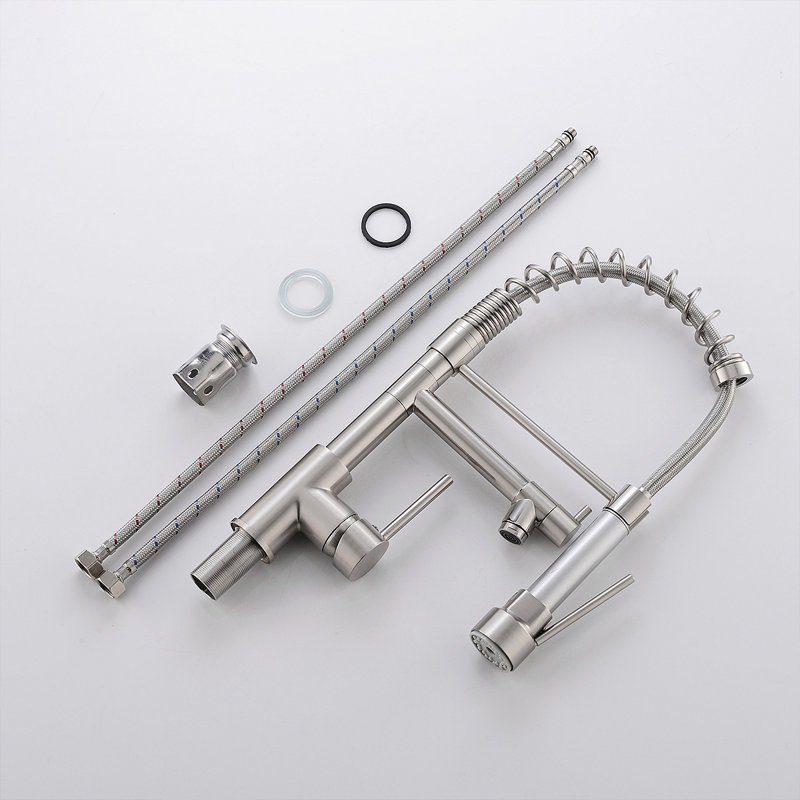 Kitchen Faucet With Pull Down Sprayer Single Handle Kitchen Sink Faucets