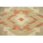 Tapis tissé à la main à motif géométrique Kilim 5 x 8