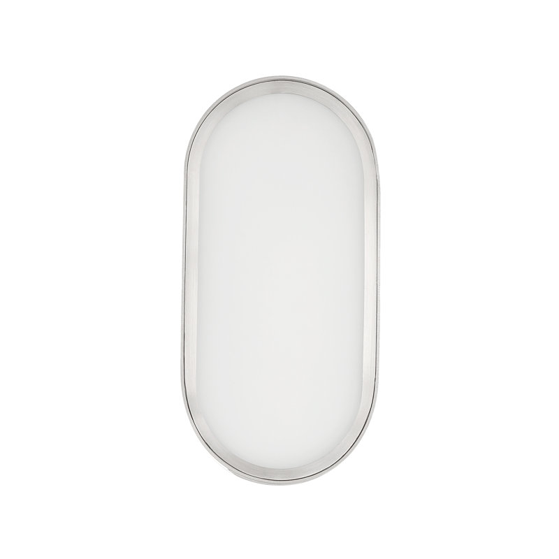 Melody LED Flush Mounted Sconce, Nickel