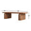 Chloe Solid Wood Sled Coffee Table-1453965481