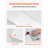 Farmhouse Sink Undermount Kitchen Single Bowl Basin Fireclay White