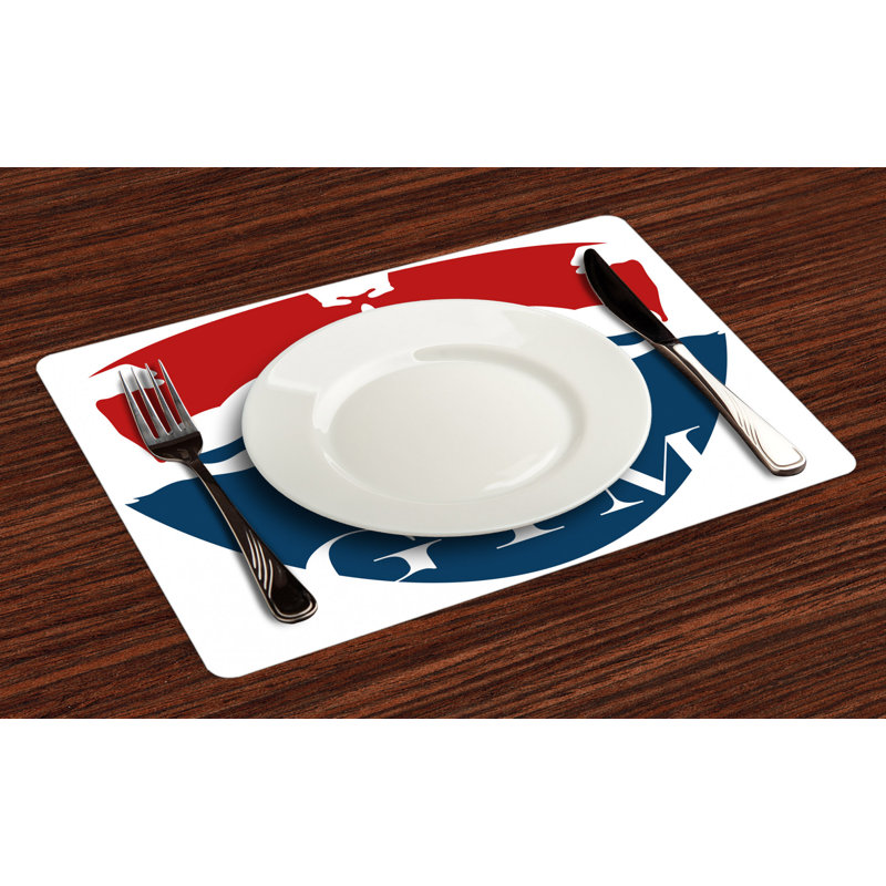 Polyester Sports Rectangle Placemat