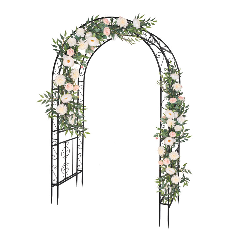 52.1" W x 22.8" D Arbor, Black