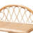 Redell Modern Bohemian Rattan 3-Tier Display Shelf