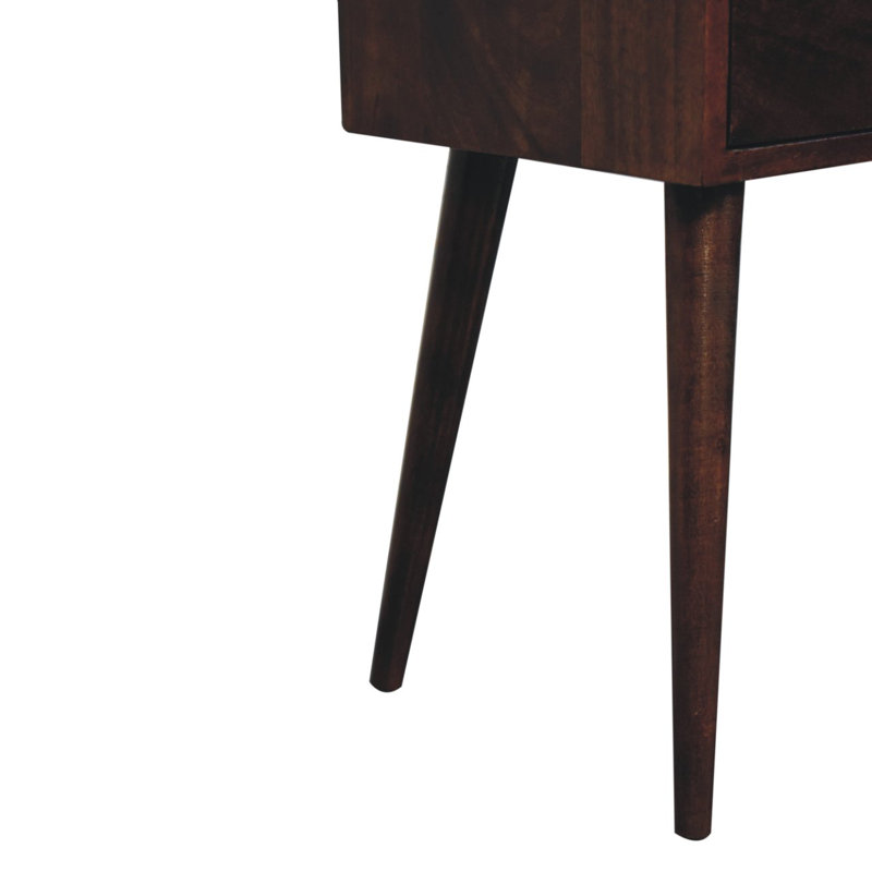 30cm W Solid Wood Bedside Table