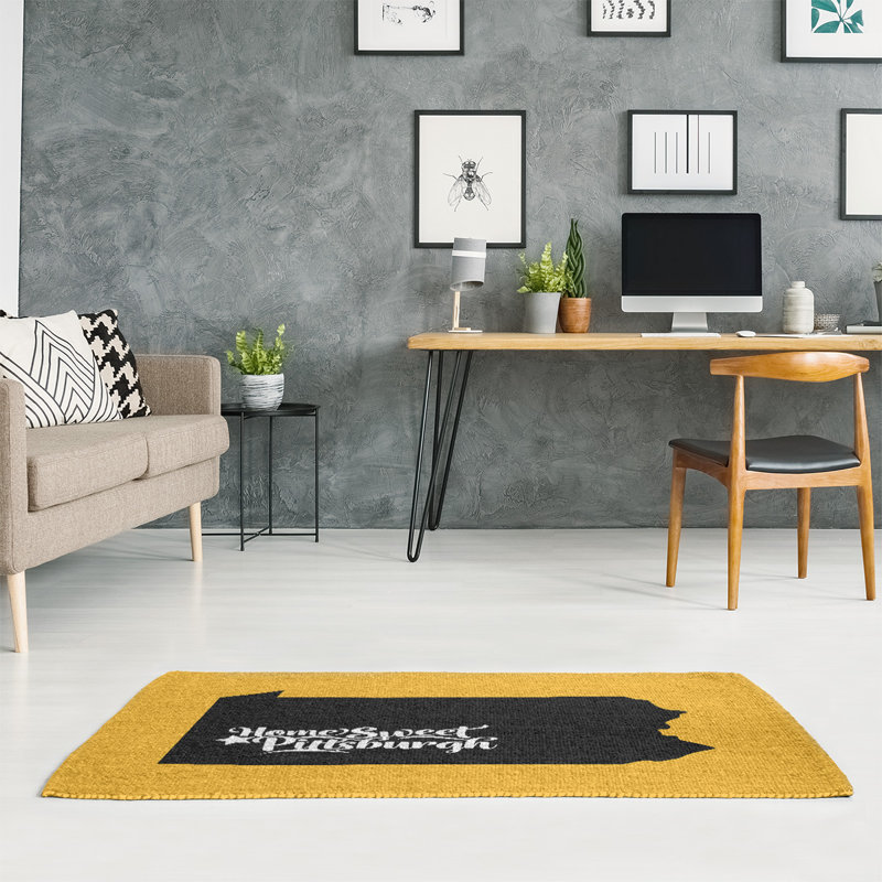 Chenille Indoor Rug, Rectangle 5' x 7'