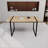 Modern Minimalist MDF Wood Colour Desktop, Legs, Small Sized Dining Table, Computer Desk, Office Desk