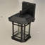 Silver Outdoor Wall Lantern