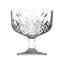 6 Pcs Glass Footed Ice Cream Cup Bowl Set