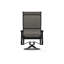 Chaise berçante pivotante en aluminium Belle Isle-98360270-98360288