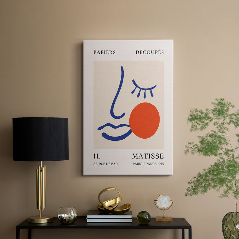 Matisse CLIX, reproduction encadrée - galerie Cavas, H 18 po x l 12 po