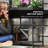 Wicker Planter Combo - Trellis & Storage Shelf-699752242