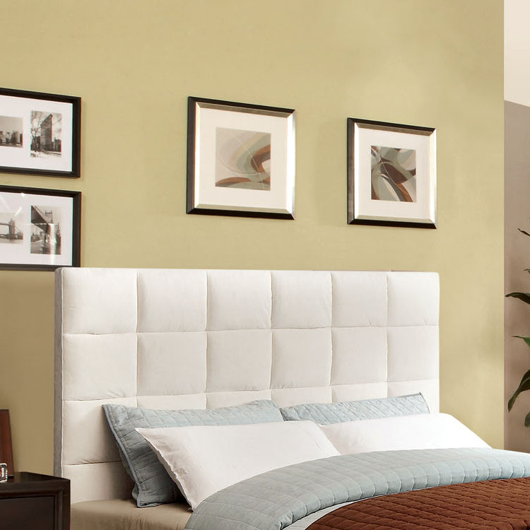 Choco Upholstered Headboard, Queen, Ivory