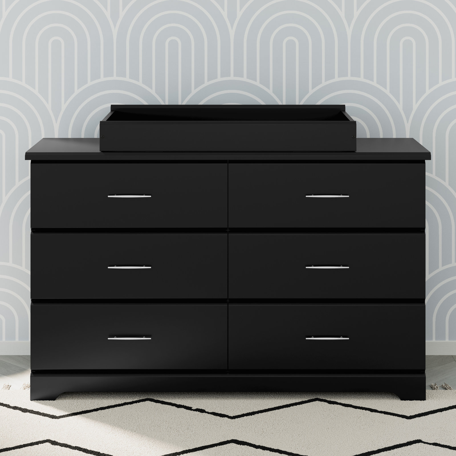 Nest Changing Table Topper, Black