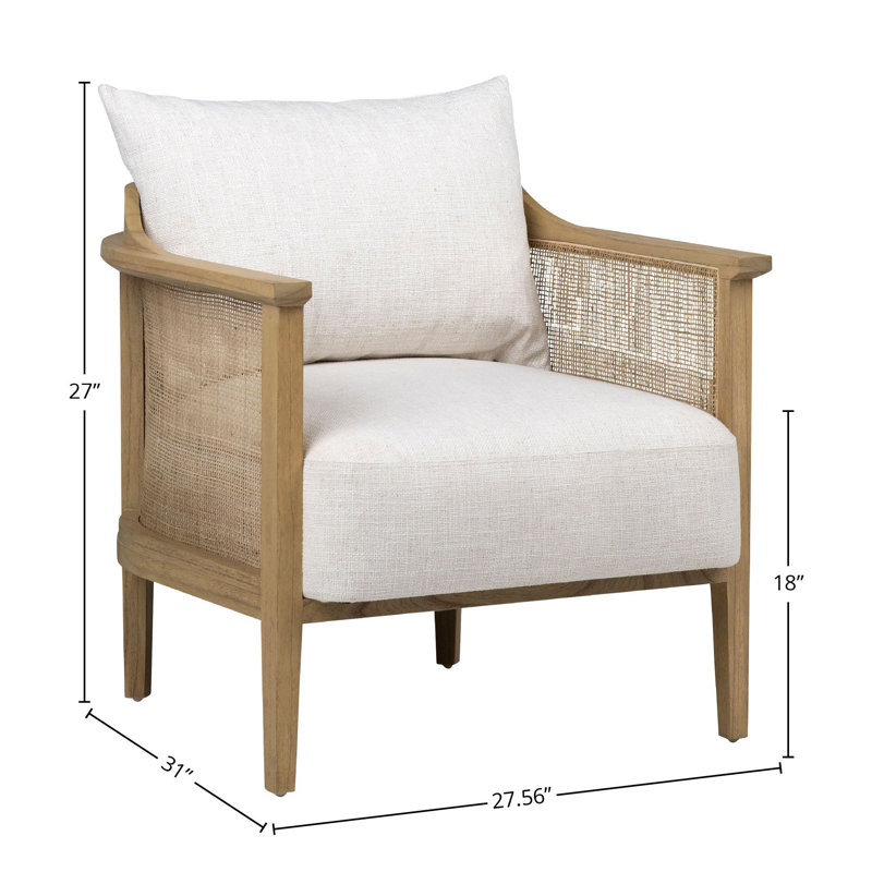 Miera Polyester Blend Upholstered Occasional Chair