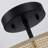 Roelke 3-Light Rattan Semi Flush Mount-570152271