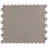 Metro 1" Hex Glossy White 10-1/4 in. x 11-7/8 in. Porcelain Mosaic Floor and Wall Tile