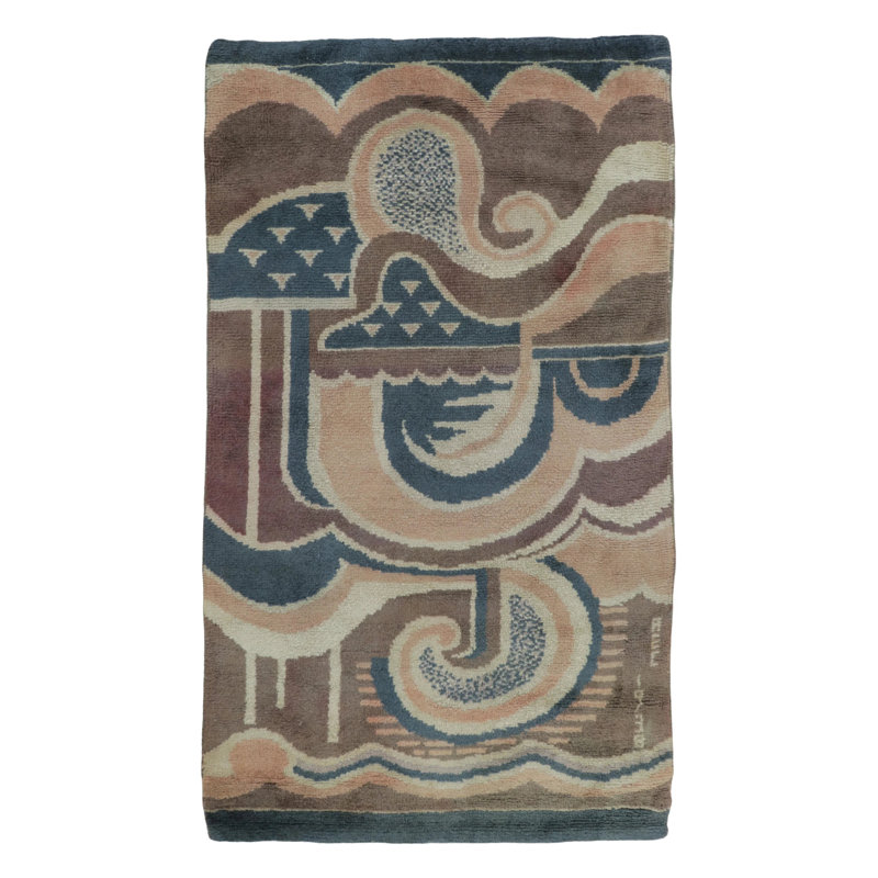 One-of-a-Kind 2'8x4'8 Hand Knotted Area Rug