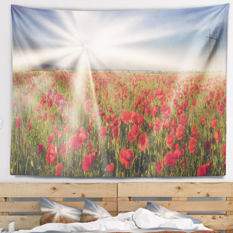 Polyester Tapestry, 50" H x 60" W