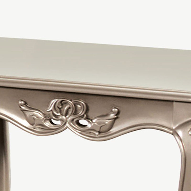 Table de bout style traditionnel 1pc, H 23,5 po x L 27,5 po x l 26 po
