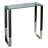 Glendarious 28'' Glass Top Console Table