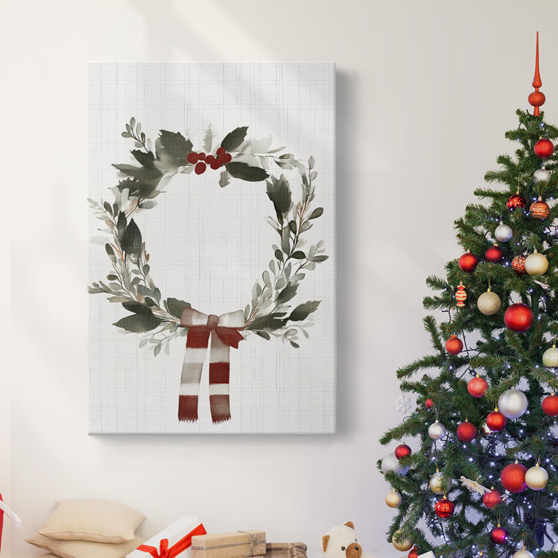 Art des Fêtes de Noël - Toile tendue avec châssis CDXLIV, H 60 po x l 40 po