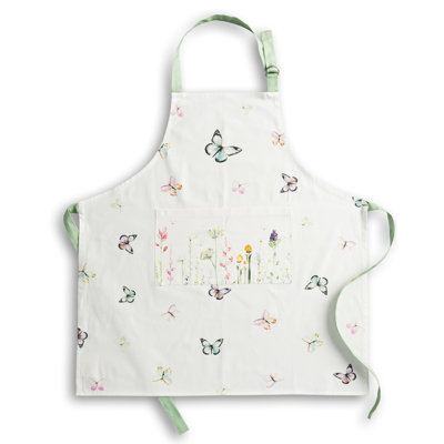 Maison d'Hermine Botanical Fresh 100% Cotton Apron - 27.5" x 31.5"