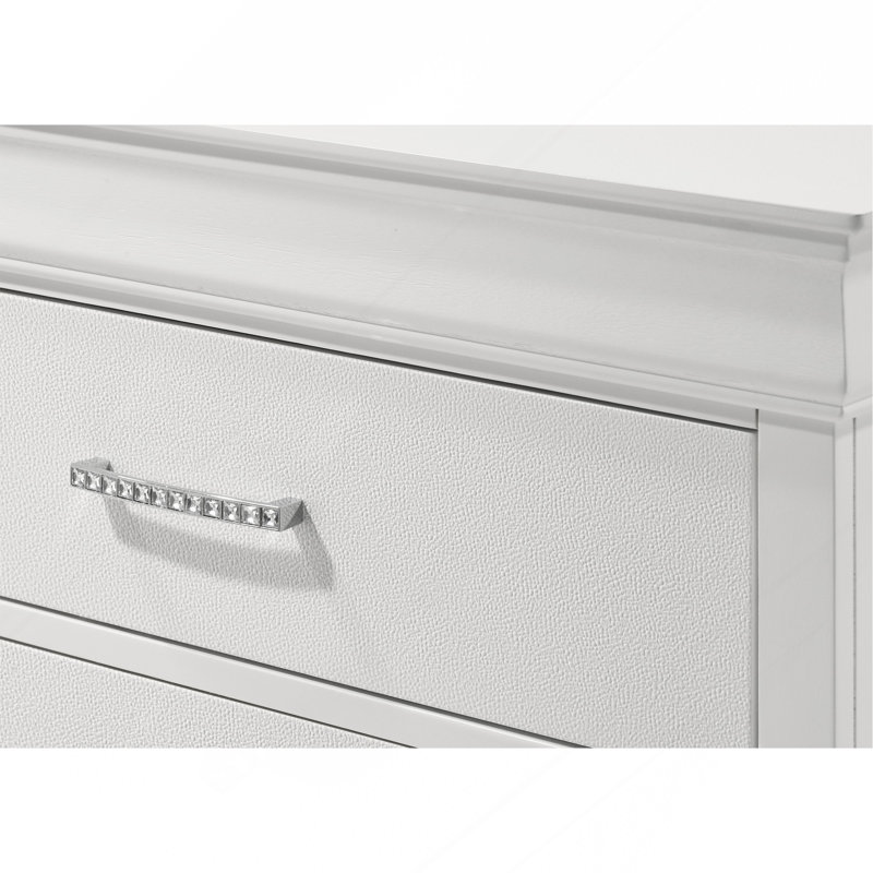 Mobilier de chambre à coucher à 5 tiroirs avec commode haute moderne 1Pc