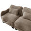 Canapé modulaire en chenille 3 places avec coussin de taille exquise, canapé facile à assembler-1478513996-1478513998