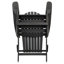 Chaise d'extérieur rustique - bois gris foncé, construction pliable gris bois, pour expérience-1104271522