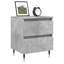 Solley 40cm W Iron Bedside Table-951472522-984983210