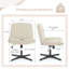 Chaise de bureau pivotante sans accoudoirs Ovidia-1635674147-1631305909