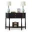 Console noire en bois massif-191327560-191327562