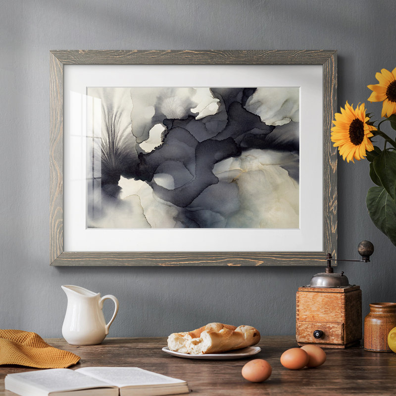 Son et couleur, Gris, H 28 po x l 42 po x P 1,5 po