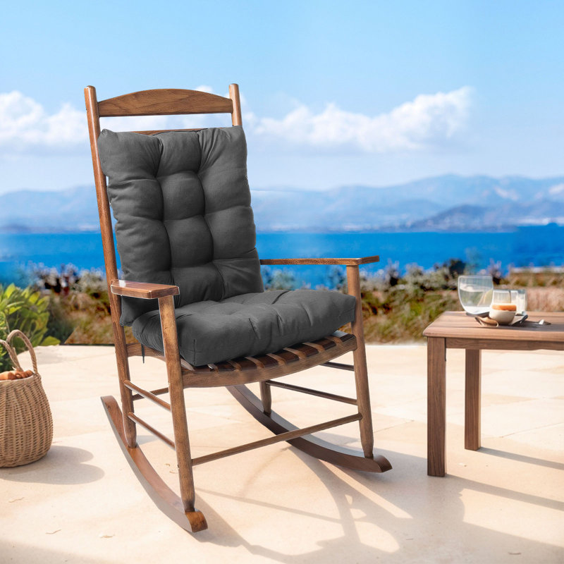 Indoor/Outdoor Seat/Back Cushion, Gray