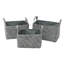 JVL Fabric Decorative Basket