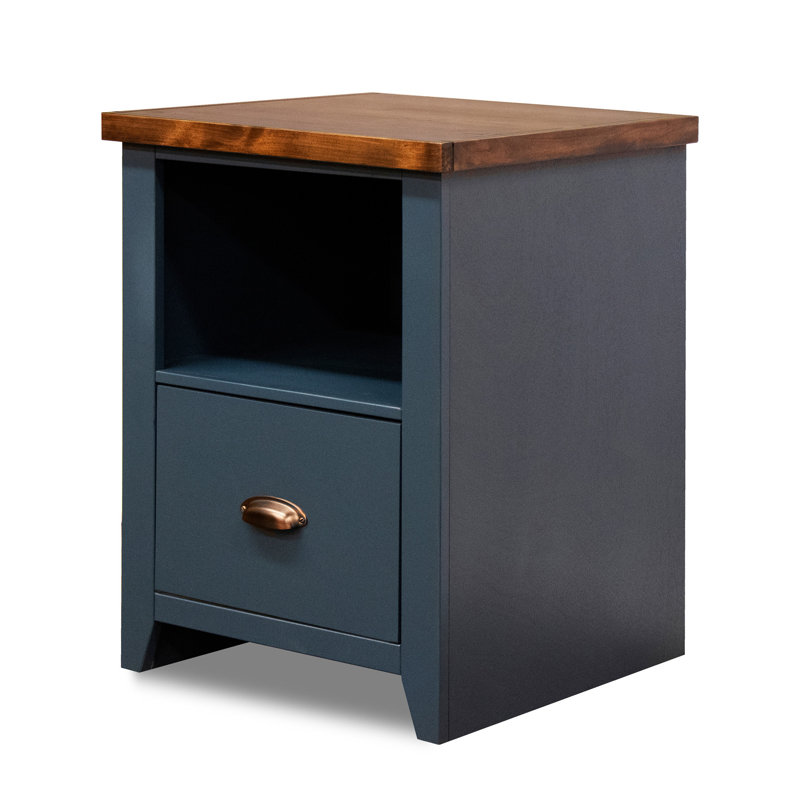 Classeur à un tiroir pour bureau, Blanc