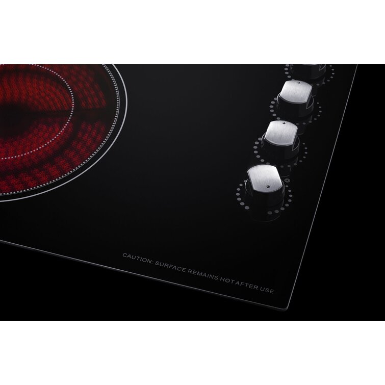 Summit® 30 Black Electric Cooktop