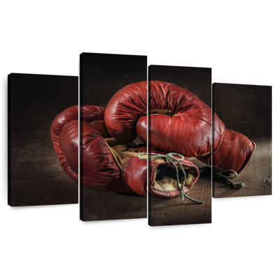 Sireci Retro Leather Boxing Gloves