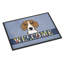 Paillasson d’extérieur antidérapant Beagle welcome-1441724464