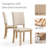 Trell 5-Piece 48"W Rectangular Dining Table Set-252724662