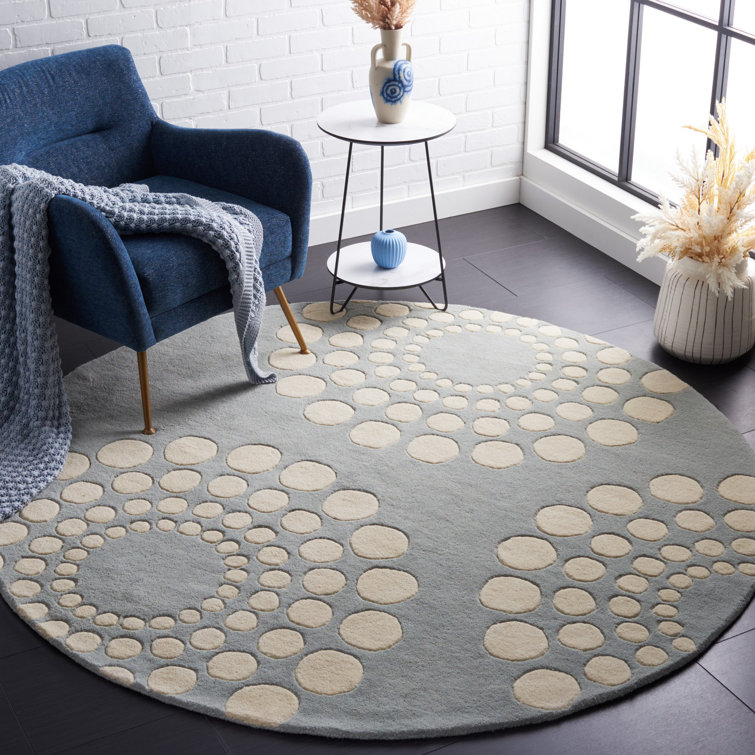 Campion Soho Hand Tufted Wool And Viscose Geometric Rug