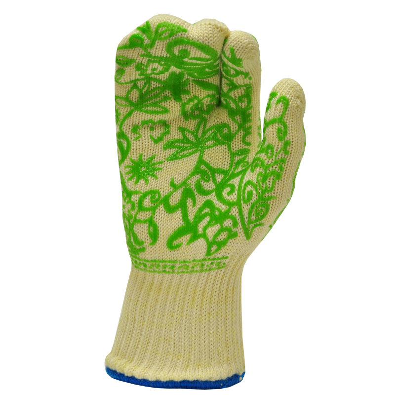 G & F Products Floral Dupont Nomex Oven Glove