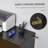 Drawer File Cabinet With Lock And Keys, Vertical Storage Filing Cabinet With Hanging Bar  Letter , Home Office,