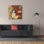«Wine And Cheese Tustation 4» par Art Licensing Studio, art mural sur toile